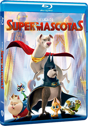 Carátula Blu-ray - DC Liga de supermascotas