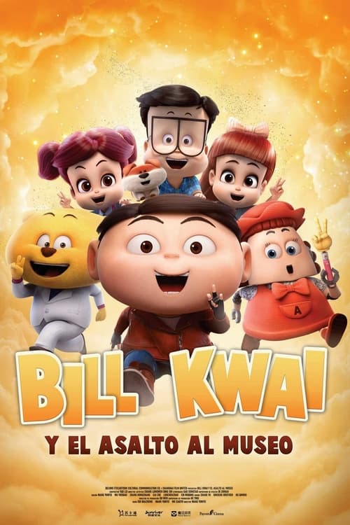 Cartel de la película Bill Kwai y el asalto al museo