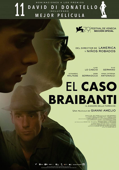 Cartel de la película El caso Braibanti