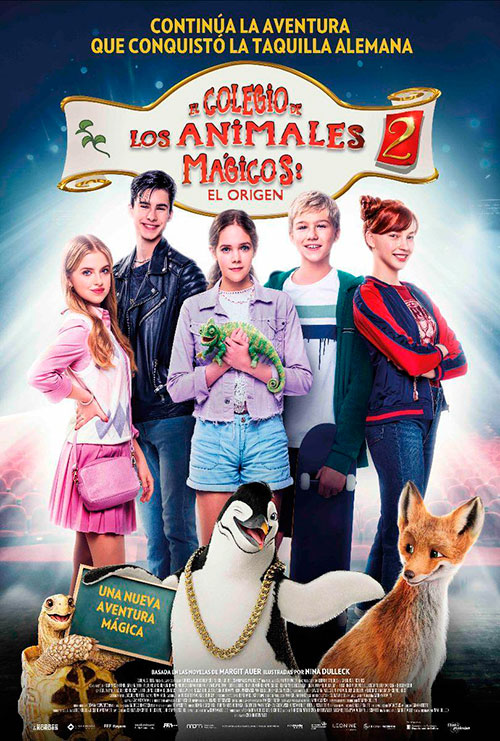 Cartel de la película El colegio de los animales mágicos 2: El origen