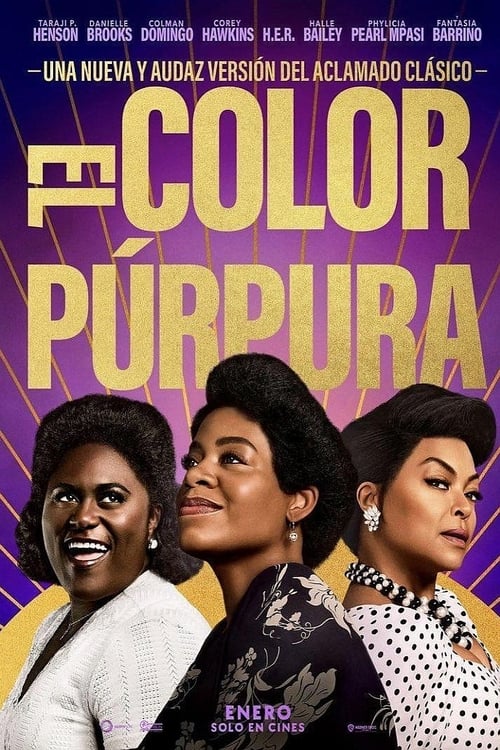 Cartel de la película El color púrpura