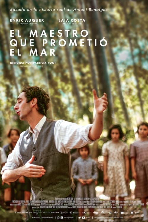 Cartel de la película El maestro que prometió el mar