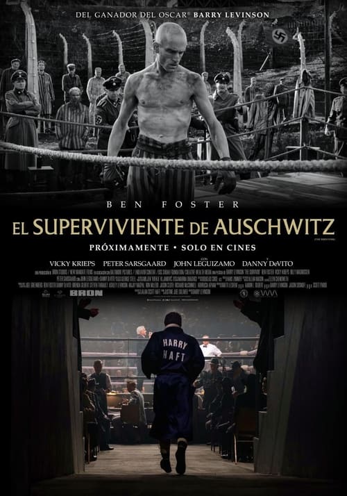Cartel de la película El superviviente de Auschwitz