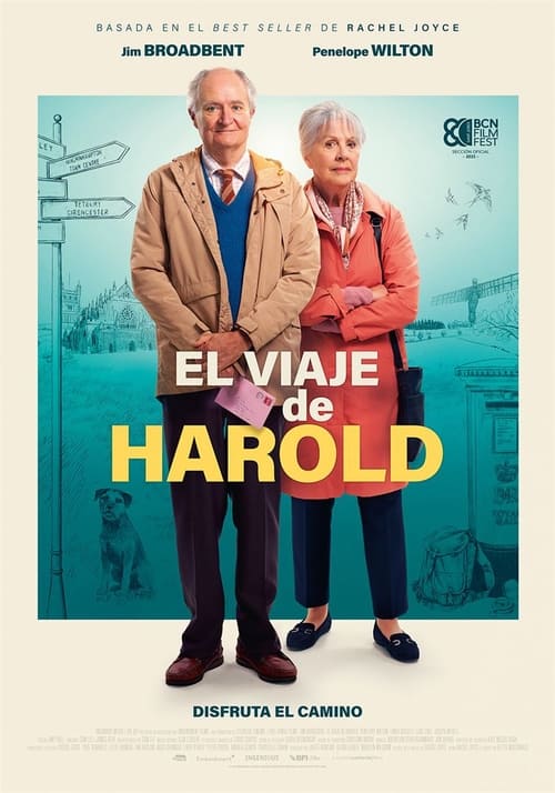 Cartel de la película El viaje de Harold