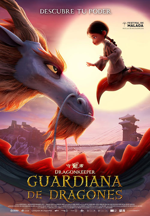 Cartel de la película Guardiana de dragones (Dragonkeeper)