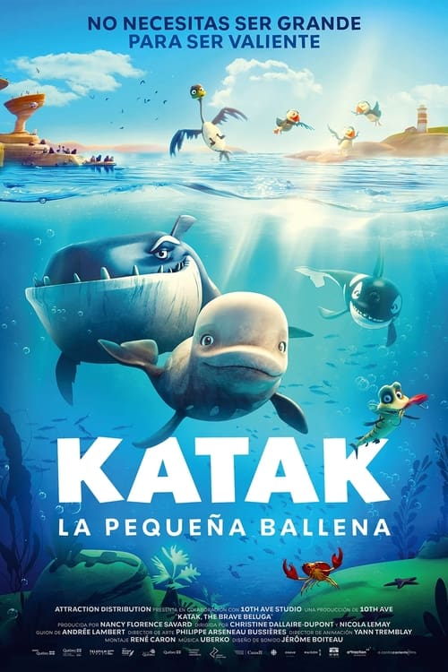 Cartel de la película Katak, la pequeña ballena