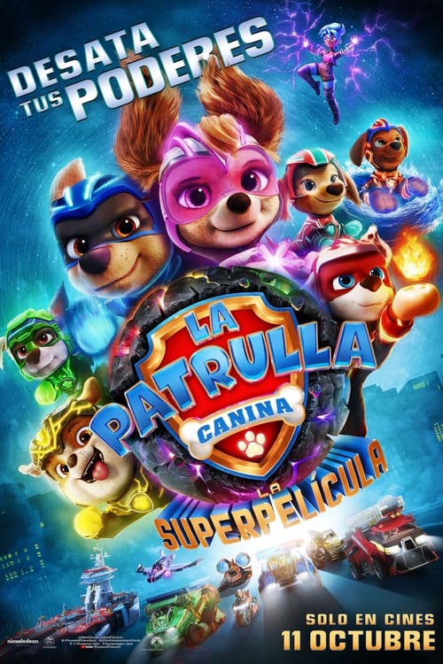 Cartel de la película La Patrulla Canina: La superpelícula