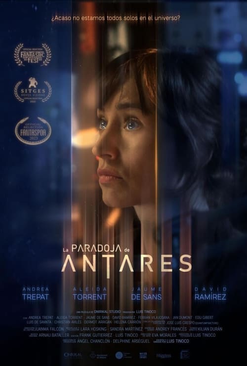 Cartel de la película La Paradoja de Antares