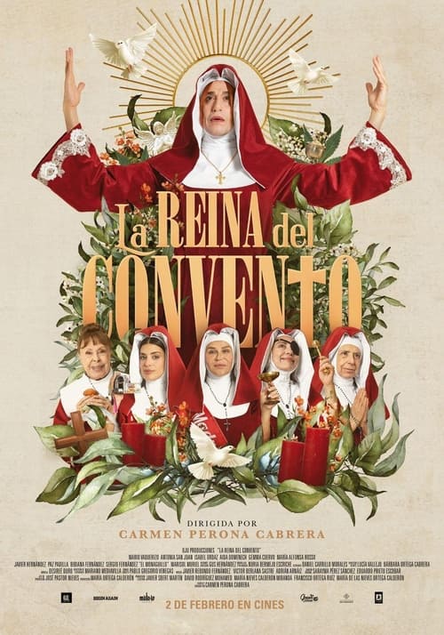 Cartel de la película La reina del convento