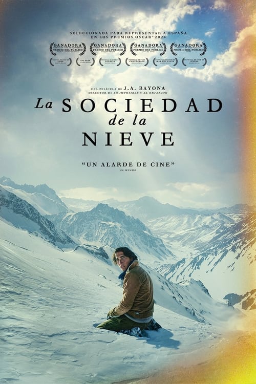 Cartel de la película La sociedad de la nieve