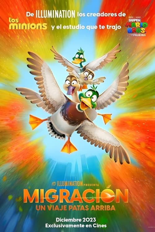 Cartel de la película Migración. Un viaje patas arriba