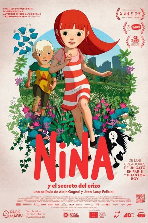 Cartel de la película Nina y el secreto del erizo