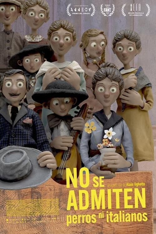 Cartel de la película No se admiten perros ni italianos