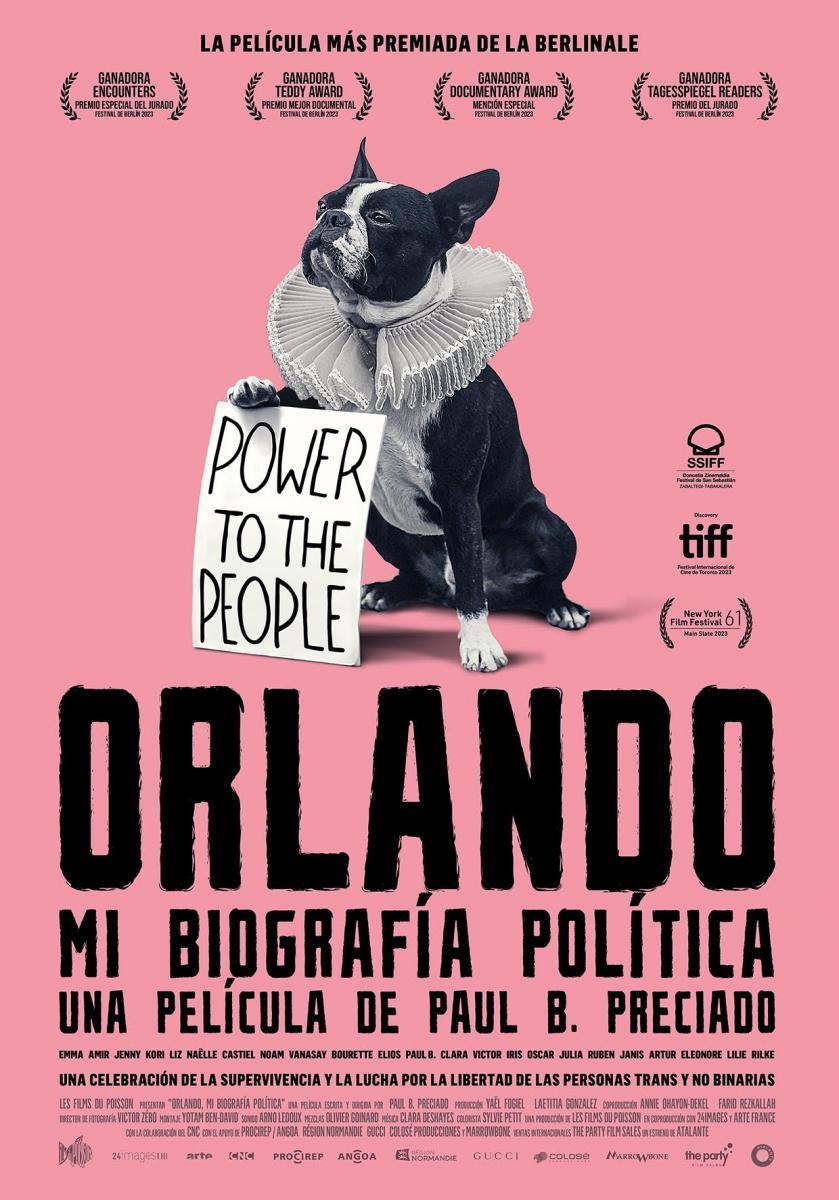 Cartel de la película Orlando, mi biografía política