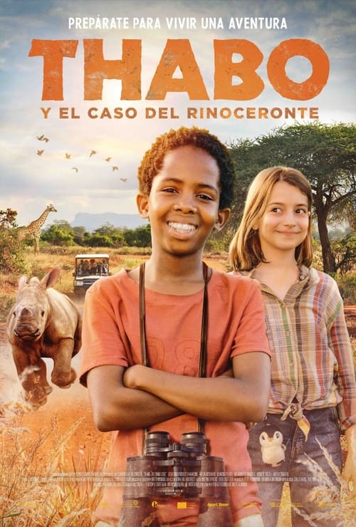 Cartel de la película Thabo y el caso del rinoceronte