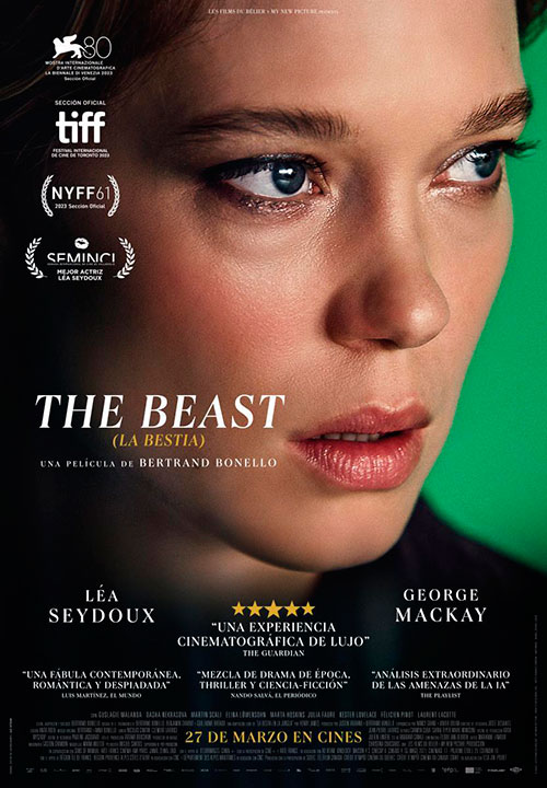 Cartel de la película The Beast (La bestia)