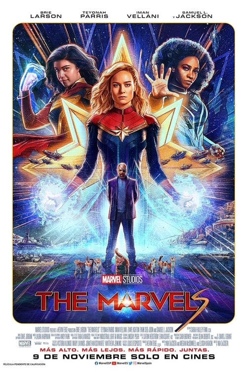 Cartel de la película The Marvels