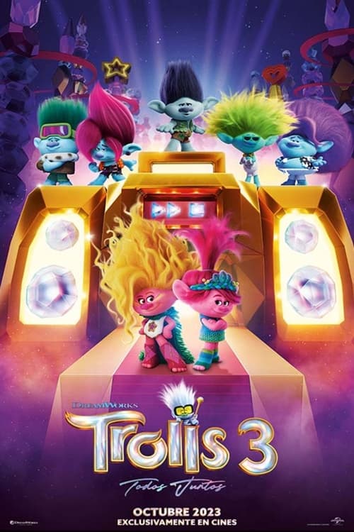 Cartel de la película Trolls 3: Todos juntos