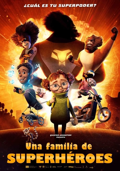 Cartel de la película Una familia de superhéroes