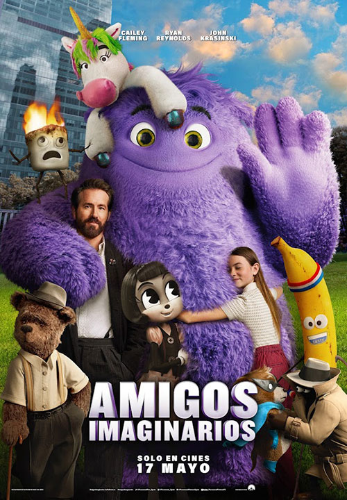 Cartel de la película Amigos imaginarios