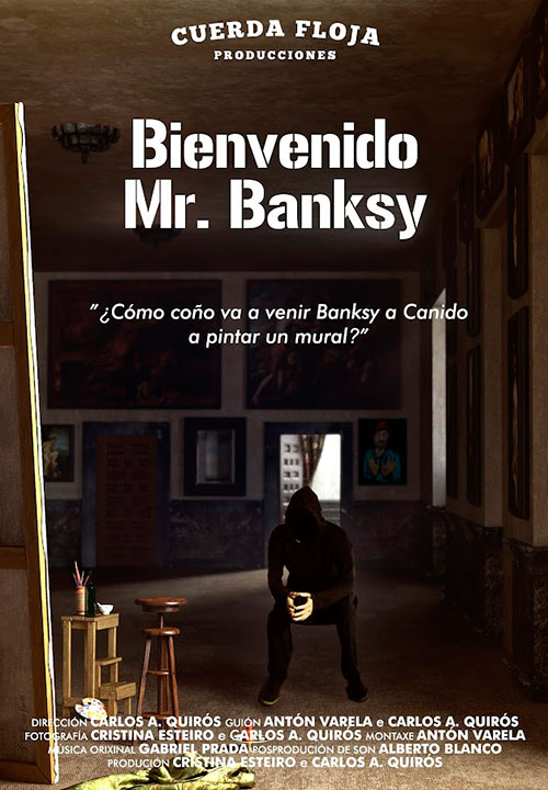 Cartel de la película Bienvenido Mr. Banksy