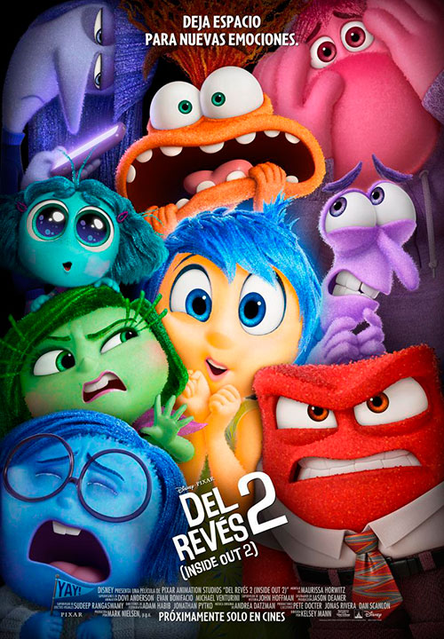 Cartel de la película Del revés 2 (Inside Out 2)