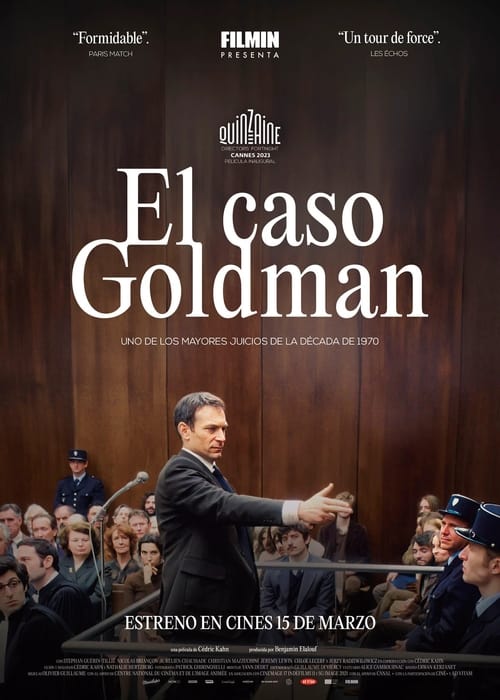Cartel de la película El caso Goldman