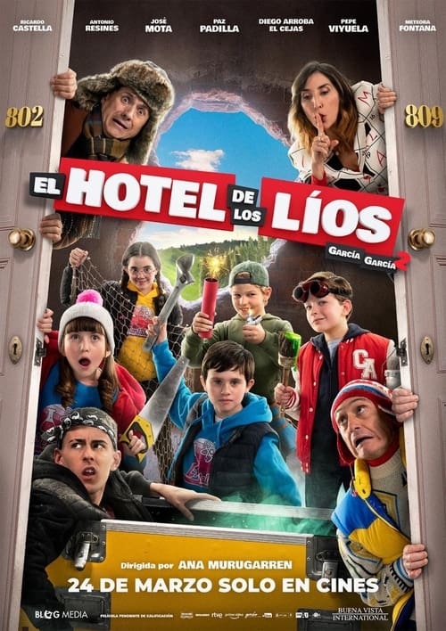 Cartel de la película El hotel de los líos: García y García 2