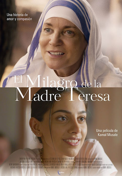 Cartel de la película El milagro de la Madre Teresa