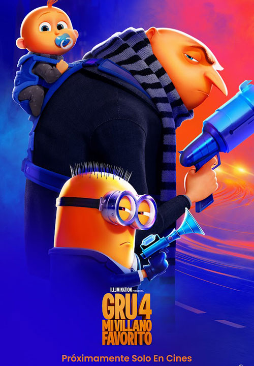 Cartel de la película Gru 4. Mi villano favorito