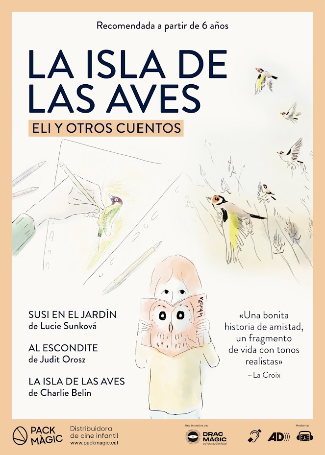 Cartel de la película La isla de las aves