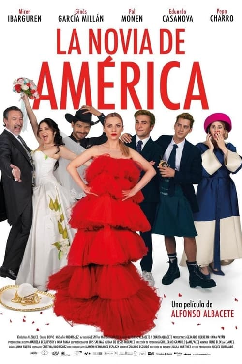Cartel de la película La novia de América