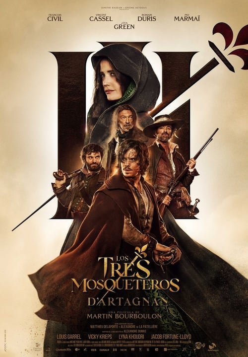 Cartel de la película Los tres mosqueteros: D’Artagnan