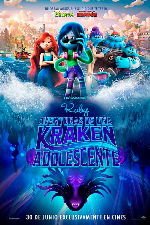 Cartel de la película Ruby, aventuras de una kraken adolescente