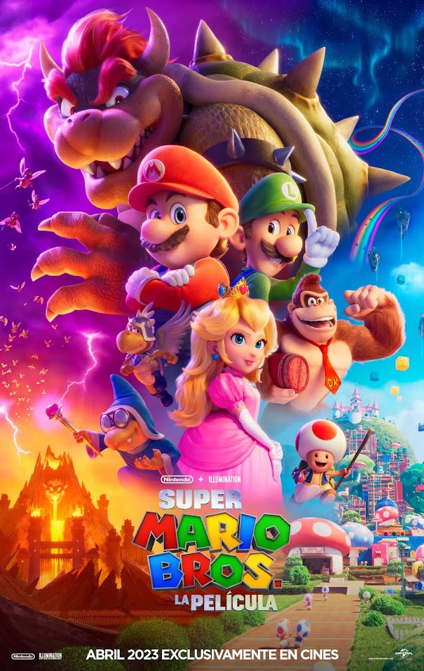 Cartel de la película Super Mario Bros: La película