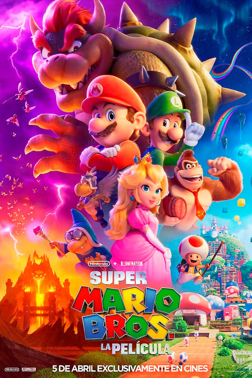 Cartel de la película Super Mario Bros: La película