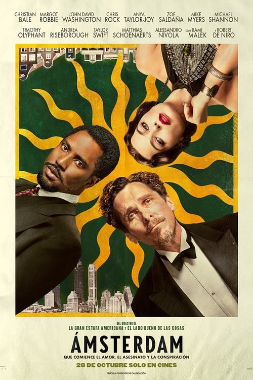 Cartel de la película Ámsterdam