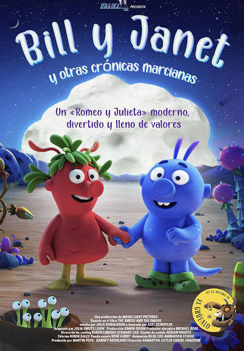 Cartel de la película Bill y Janet y otras crónicas marcianas