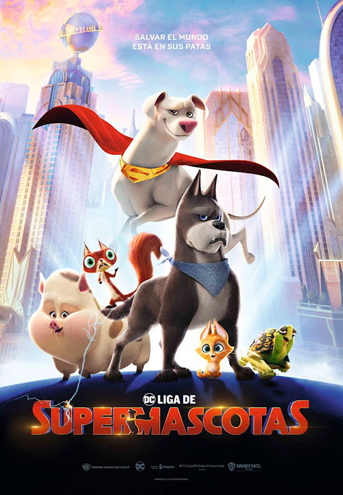 Cartel de la película DC Liga de supermascotas