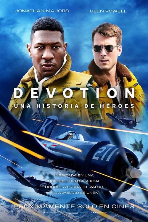 Cartel de la película Devotion. Una historia de héroes