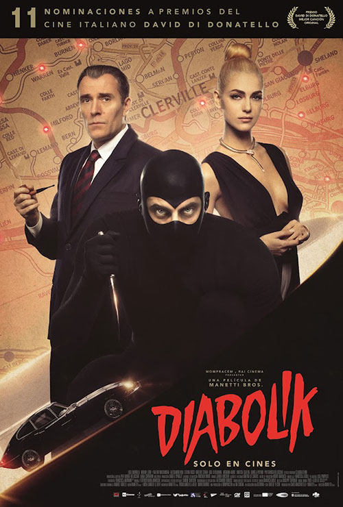 Cartel de la película Diabolik