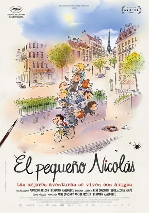 Cartel de la película El pequeño Nicolás