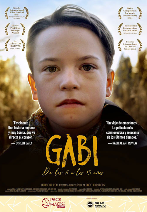 Cartel de la película Gabi, de los 8 a los 13 años