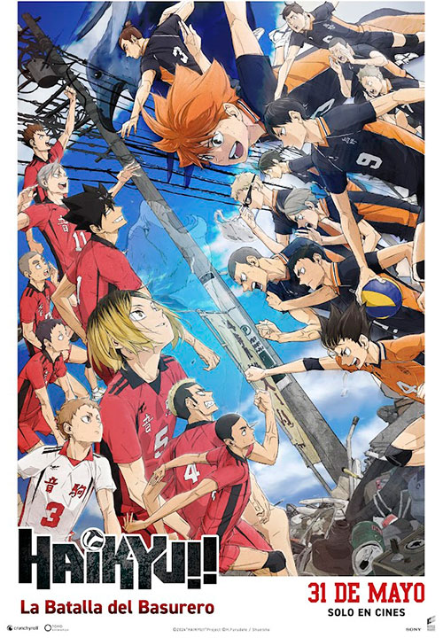 Cartel de la película Haikyu!! La batalla del basurero