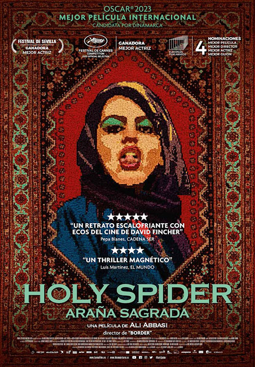Cartel de la película Araña sagrada (Holy Spider)