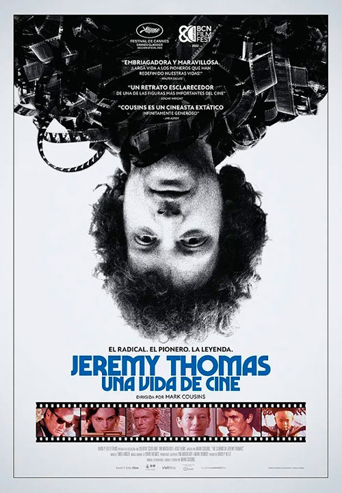 Cartel de la película Jeremy Thomas, una vida de cine