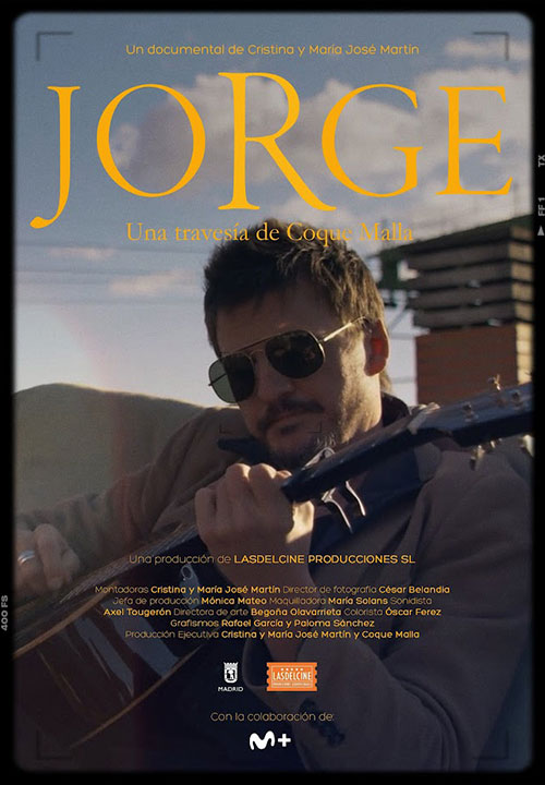 Cartel de la película Jorge. Una travesía de Coque Malla