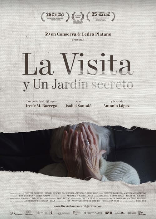 Cartel de la película La visita y un jardín secreto