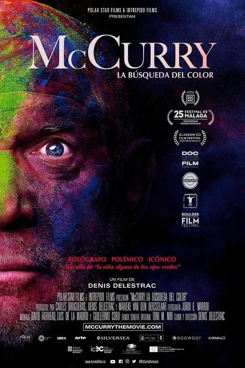 Cartel de la película McCurry, la búsqueda del color