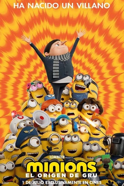 Cartel de la película Minions: El origen de Gru